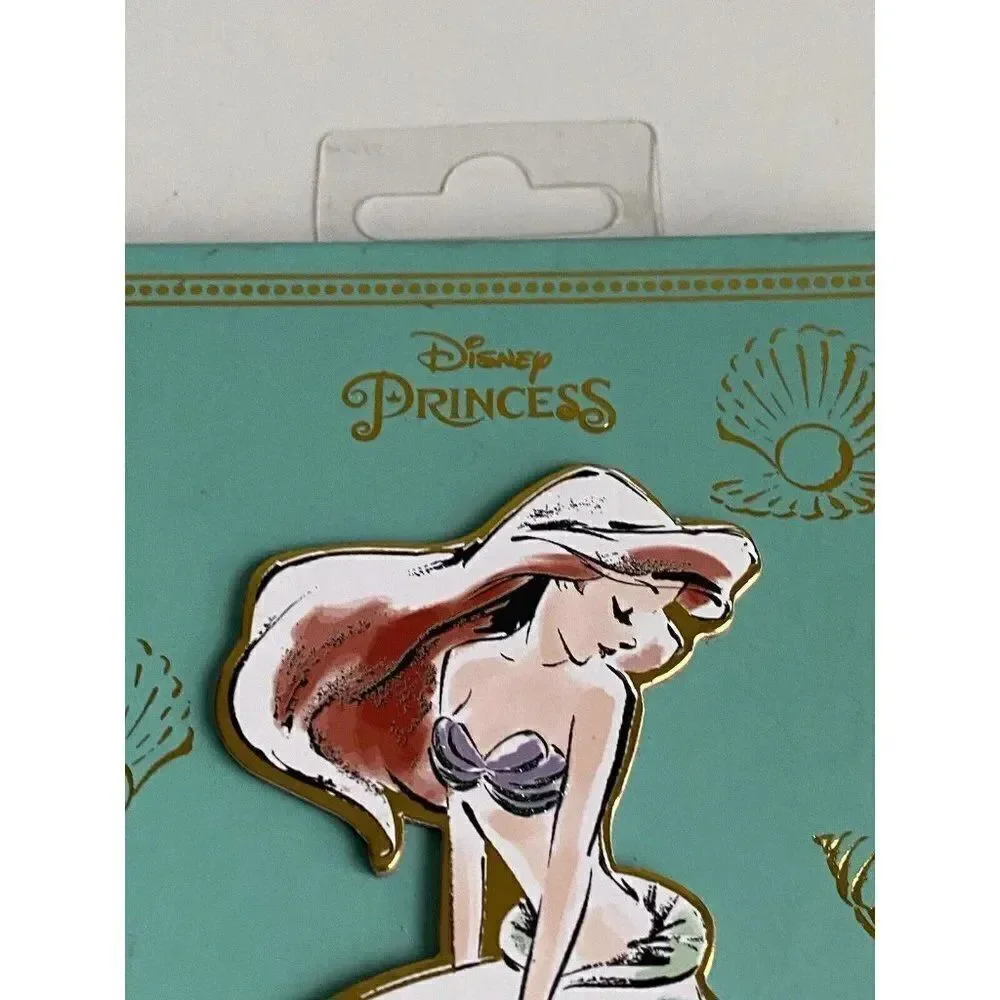 Disney Princess Ariel The Little Mermaid Eyeshadow Palette 12 Shades With Mirror